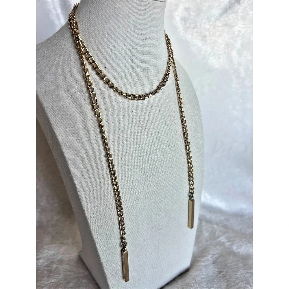 Michael Kors Necklace MK Gold Curb Link 30